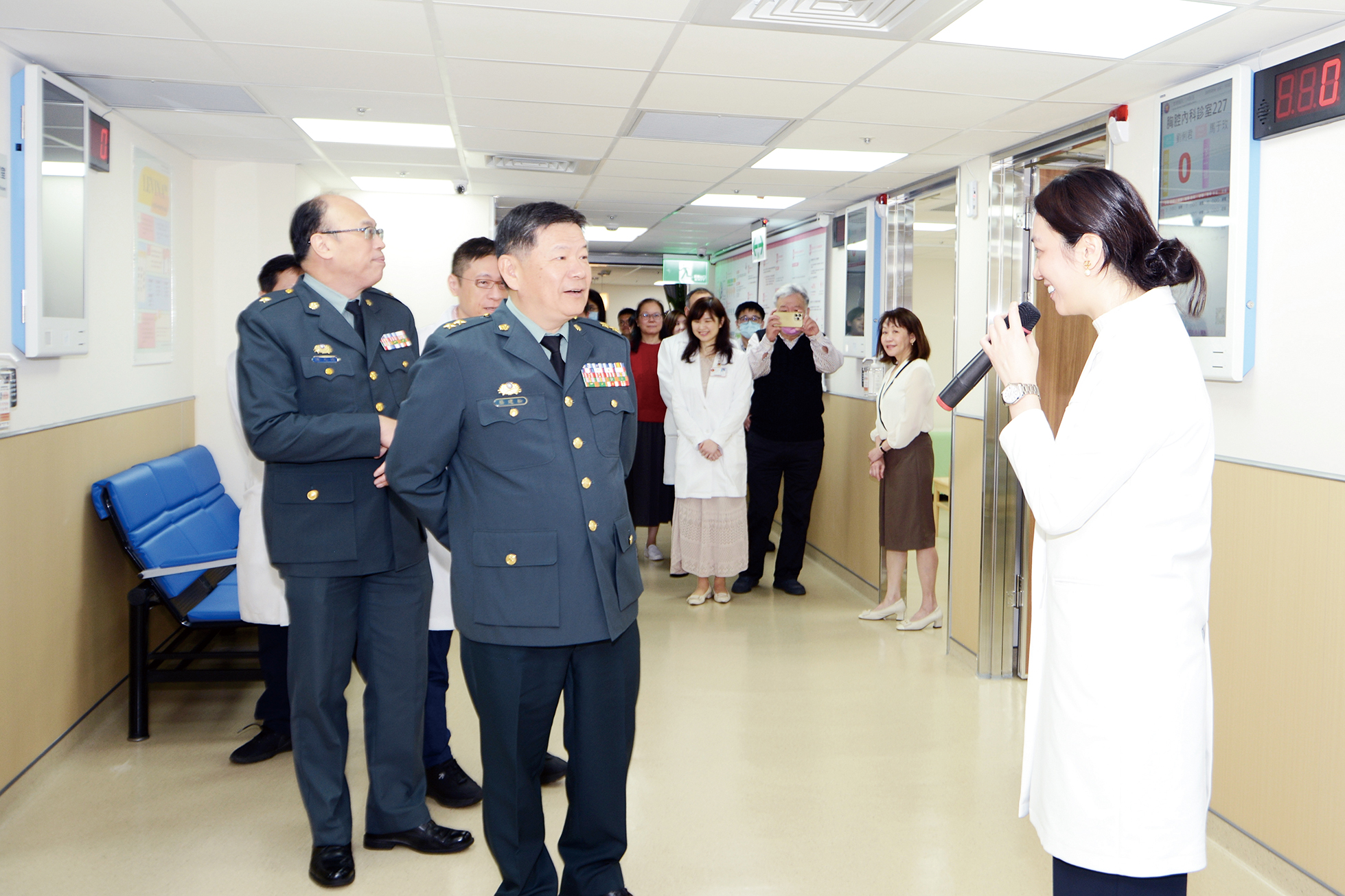 婦女整合健康管理中心馮安捷主任現地導覽介紹